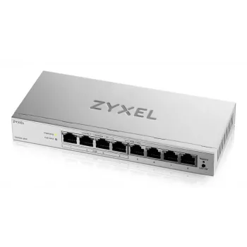 Zyxel GS1200-8HPV3 Managed L2 Gigabit Ethernet (10/100/1000) Power over Ethernet (PoE) Desktop, Grau