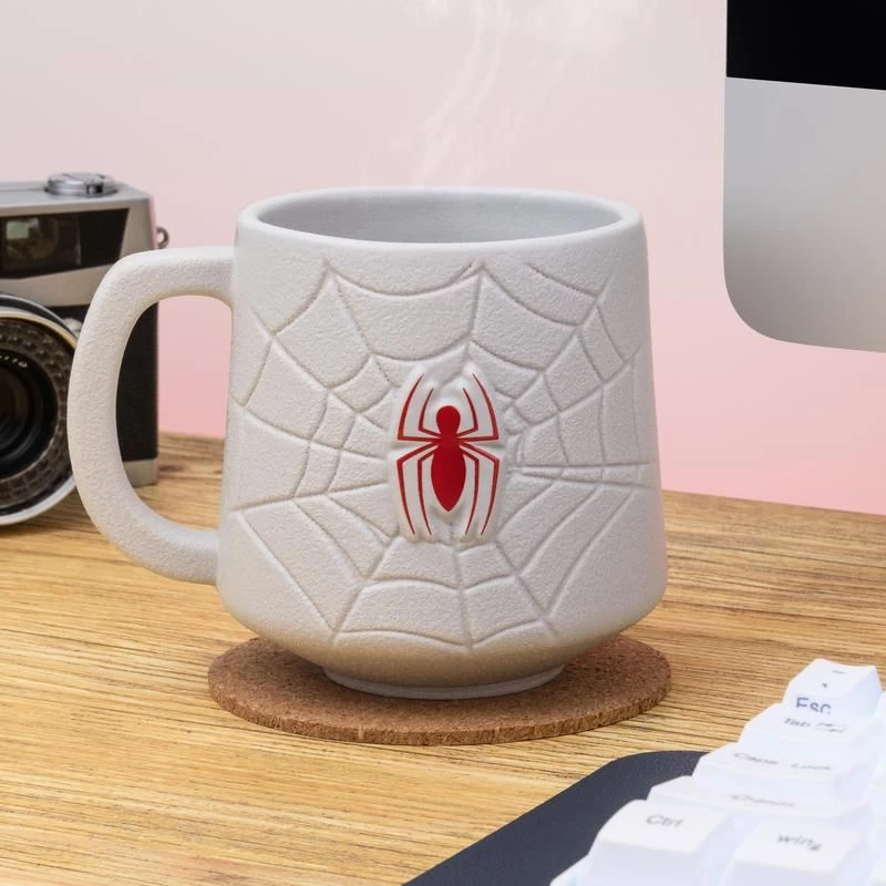 Mug Paladone Spiderman Shaped Mug Grau 0.45 L, single piece, 127.6×97.4×100.5 mm