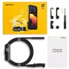 Ulefone uSmart UF-EC Endoskopkamera für Smartphones, Schwarz