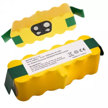 Roomba | Akku, wiederaufladbarer Akku für Staubsauger | 500/600/700/800 Serie 14,4V 3000mAh