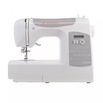 Computergesteuerte Nähmaschine SINGER C5205 Elektrisch Grau Weiß 1 Schritt