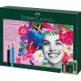Ölbasierter Stift Faber-Castell Polychromos & Pitt Graphite Matt Set 38-tlg. Mehrfarbig