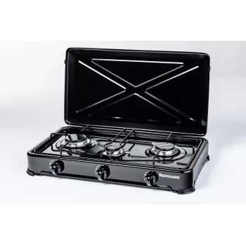 Gaskochfeld Ravanson K-03TB, 3 Zonen, Drehregler