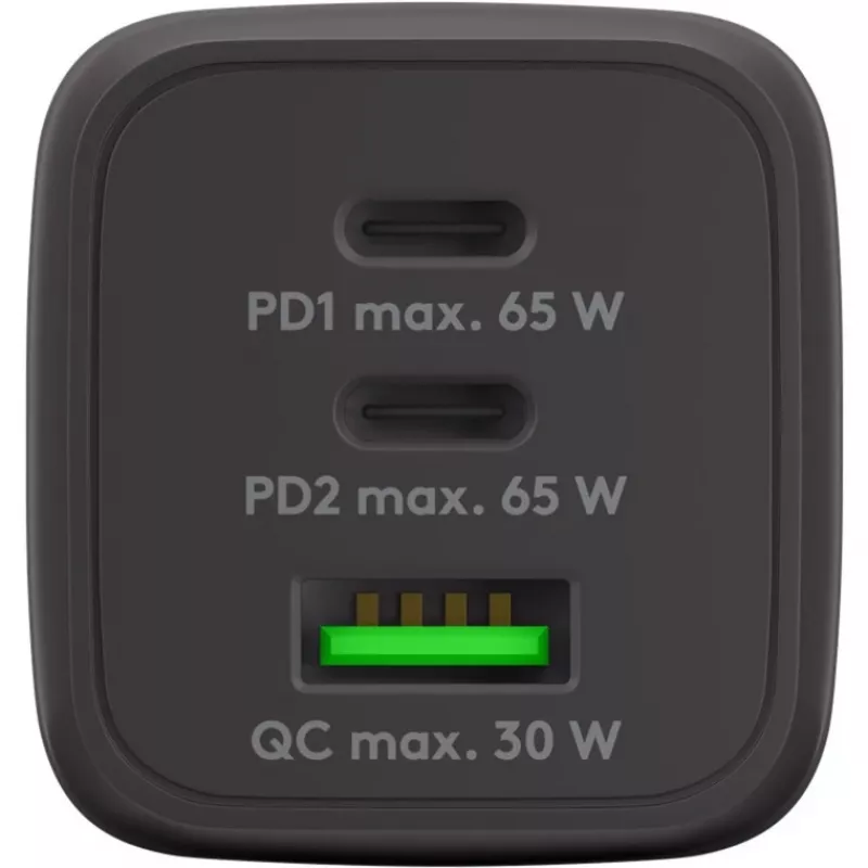 Goobay 64753 Charger for Mobile Devices Headphones - Smartphone - Tablet Schwarz AC Fast Charging Innenbereich (64753)