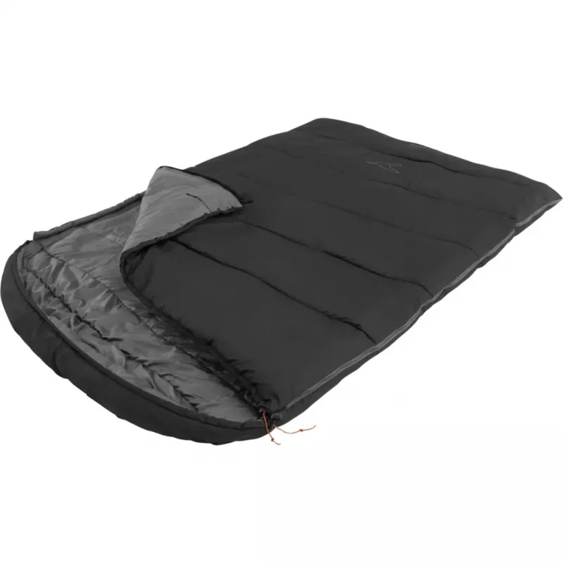 Schlafsack Easy Camp 240209 Erwachsene Mikrofaser Oxford Polyester Schwarz