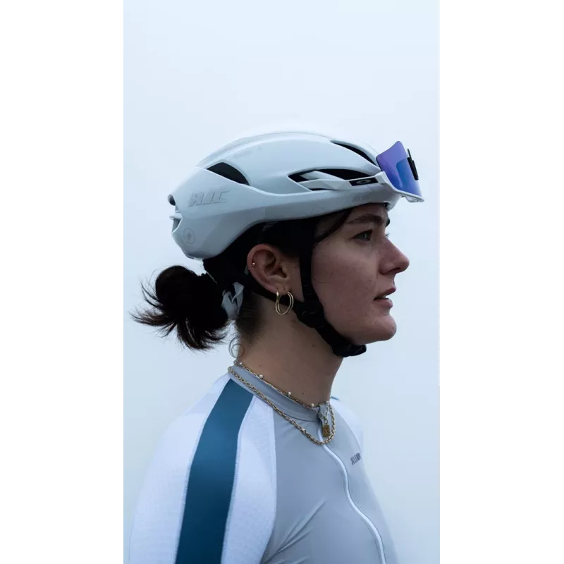 Fahrradhelm HJC FURION 3.0 White Hologram, Größe L