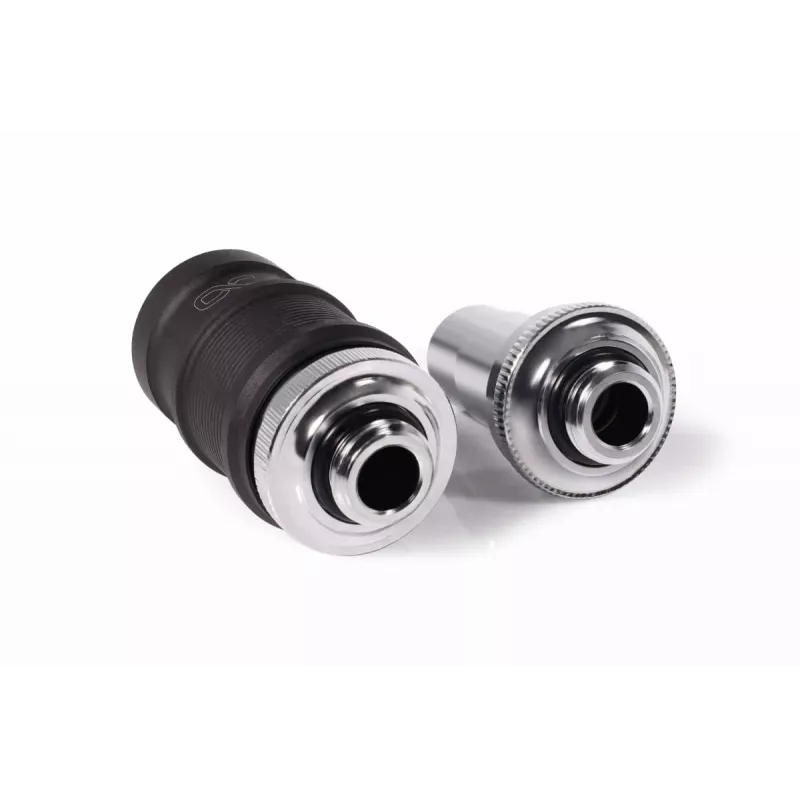 Wasserblock-Adapter Aquatuning GmbH 13876 Messing Nickel Kunststoff Schwarz Chrom