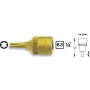 Hazet Torx-Schraubendrehereinsatz 6,3 mm (1/4) 8502-T30 Länge 28 mm (8502-T30)