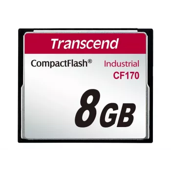 Transcend Industrial - Flash-Speicherkarte - 8 GB - 170x - CompactFlash (TS8GCF170)