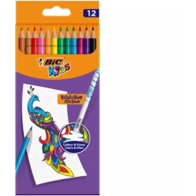 Buntstift BIC 987868 Mehrfarbig 12 Stück