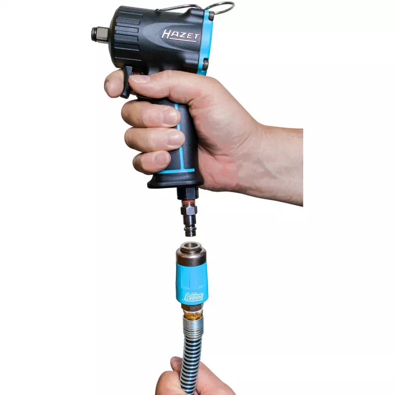 Sicherheitskupplung Hazet 9000-061 1/4 Zoll, Nenndruck 10 bar, pneumatische Schnellverschlusskupplung
