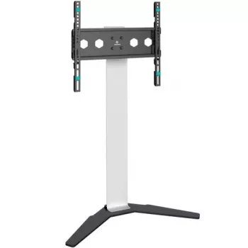 TV-Ständer/Standfuß ONKRON TS1140-W für 66–165,1 cm (26 Zoll–65 Zoll) Bildschirme, 35 kg, VESA 100x100–400x400, Höhe 880–1100 mm, weiß