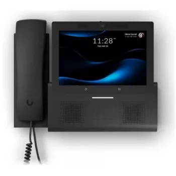 IP-Telefon UBIQUITI G3 Touch Wall — 7 Zoll 1280×800 Display, 32 GB Speicher, 5 MP Kamera, Gigabit Ethernet, Wi‑Fi (802.11a/b/g/n/ac), schwarz