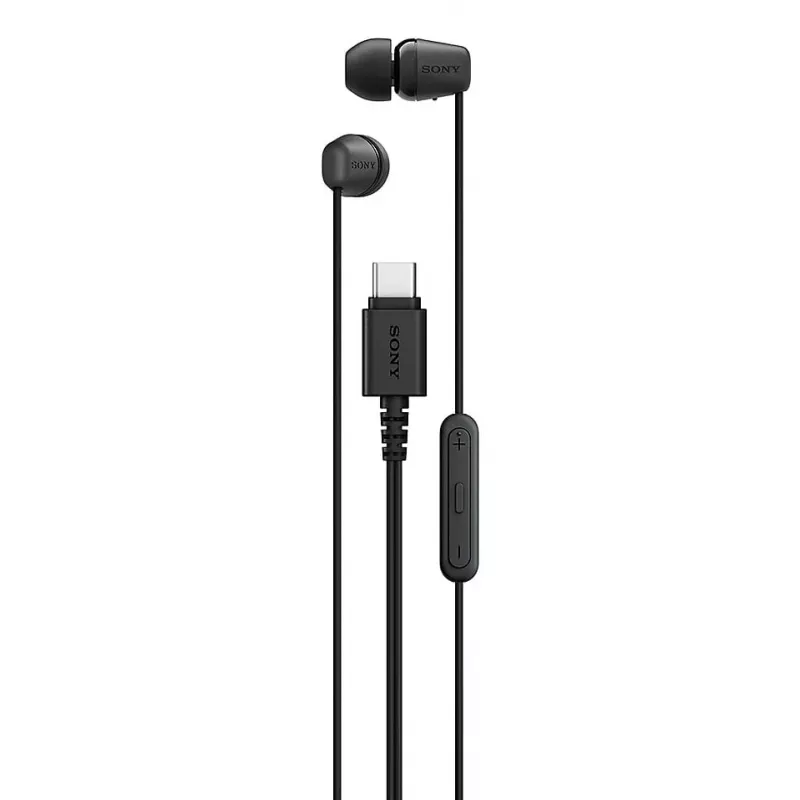 Sony IER-EX15C Headset Kabelgebunden In-Ear Anrufe/Musik USB Type-C Schwarz