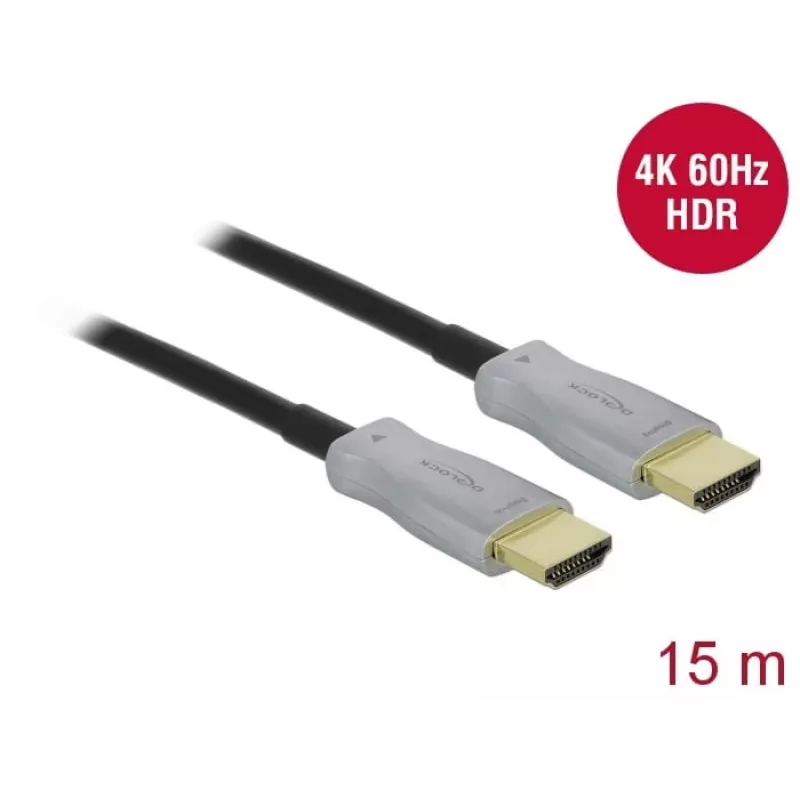 Aktives optisches Kabel HDMI DeLOCK 85012 4K 60 Hz 15 m