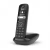 Analog-/DECT-Telefon Gigaset AS690 Anruferkennung Kabelloser Handapparat Schwarz