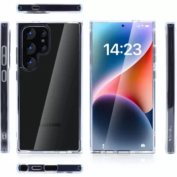 StyleShell SHOCKFlex, Handyhülle transparent, Samsung Galaxy S24 Ultra