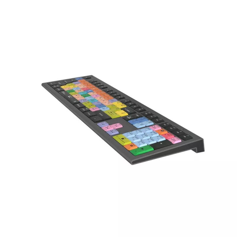 Tastatur Logickeyboard LKB-LOGXP2-A2M-UK Universal USB QWERTY UK English Schwarz