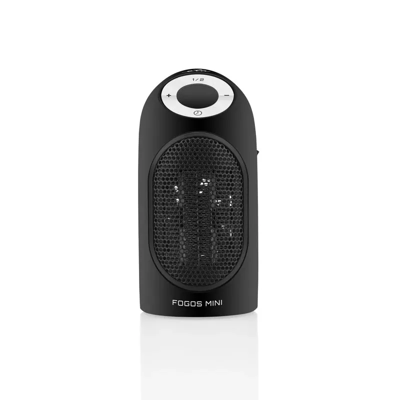 ETA | Heizgerät | ETA162390000 Fogos mini | Heizlüfter | 400 W | Geeignet für Räume bis zu 8 m² | Schwarz | N/A