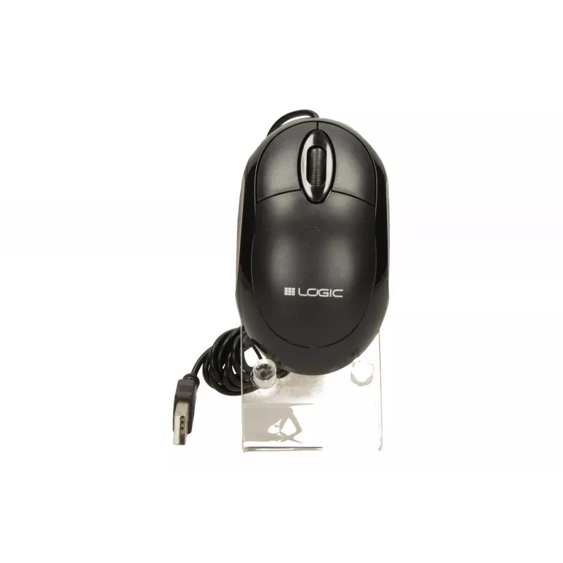 Logic Lm-11 - Maus - optisch - kabelgebunden - USB - Schwarz