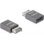 Kabel Gender Changer DeLOCK 67234 USB Typ-E auf USB Typ-C Grau