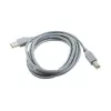 USB 2.0 A-Stecker auf B-Stecker Kabel, 1,8 m, grau