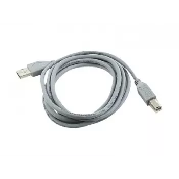 USB 2.0 A-Stecker auf B-Stecker Kabel, 1,8 m, grau