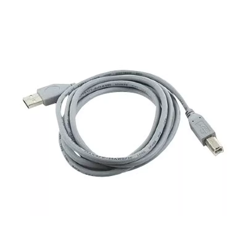 USB 2.0 A-Stecker auf B-Stecker Kabel, 1,8 m, grau