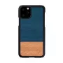 Smartphone-Hülle man and wood für iPhone 11 Pro – Denim-Schwarz