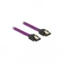 SATA-Kabel DeLOCK 83689 0,2 m Violett