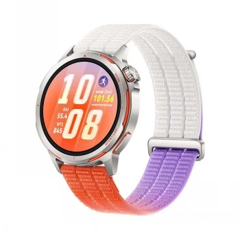 Smartwatch HUAWEI GT Runner 2 — 1,32 Zoll (3,35 cm) AMOLED, 466×466, Titan, GPS, Fluorelastomer-Armband