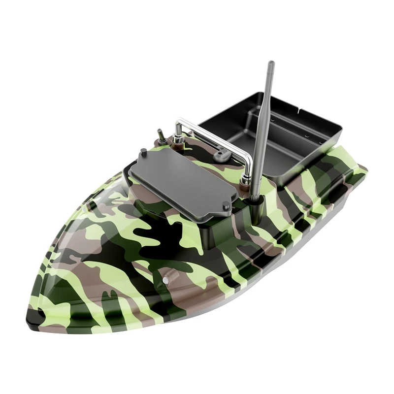 Köderboot Flytec V050 mit 12000mAh Akku, Camo Grün — ferngesteuertes Futterboot