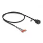 Netzwerkkabel DeLOCK 88005 RJ45 Cat.5e 0,5 m Schwarz