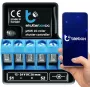 E/A-Modul bleBox shutterBoxDC 2x Binäreingänge, 2x Relaisausgänge 230V