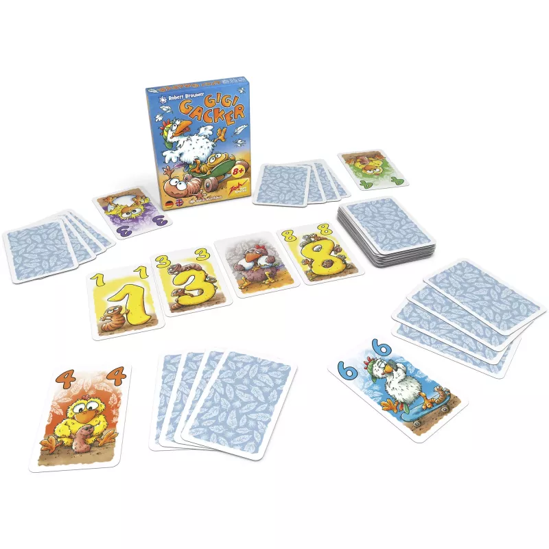 Gigi Gacker, Kartenspiel
