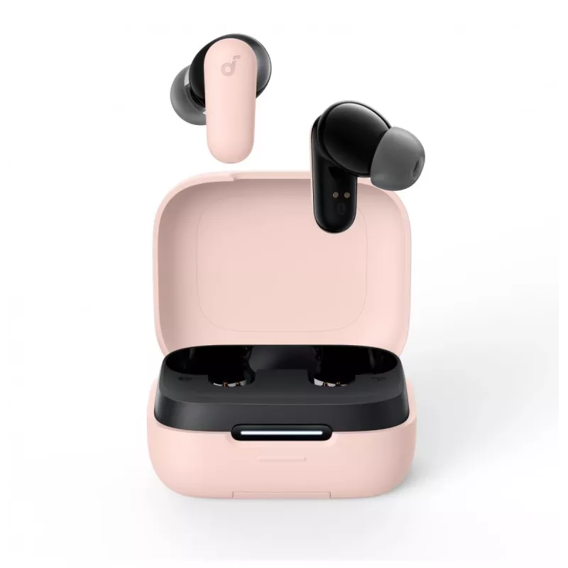 Headset Anker P30i kabelloses In-Ear-Headset für Anrufe und Musik, USB Typ-C, Bluetooth, hellrosa