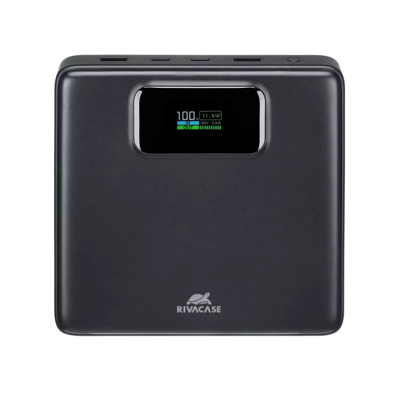 Powerbank Rivacase VA1091 — 25800 mAh, Gesamtausgangsleistung 100 W, USB-Anschlüsse