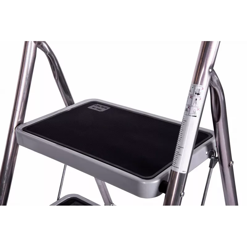 Krause Klapp-Tritt Toppy XL silber