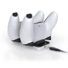 Ladestation SUBSONIC SA5608 für PlayStation-5-Controller mit zwei Schnellladeplätzen und LED-Anzeigen