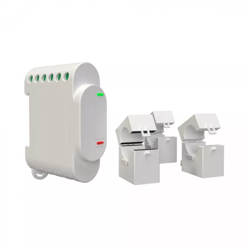 Shelly 3EM Elektrorelais Weiß – OPEN BOX