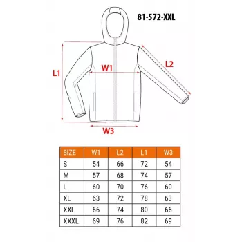NEO tools 81-572-XXL Arbeitsjacke