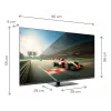TV Set | THOMSON | 43 inch | 4K Ultra HD | 3840 x 2160 Pixel | Flach | 16:9 | QLED Pro | 43QG7C04