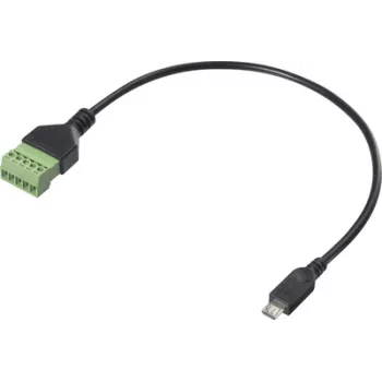 Renkforce USB-2.0-Adapterkabel [1x 2.0-Stecker Micro-B – 1x Klemmanschluss] RF-6443956 30 (RF-6443956)