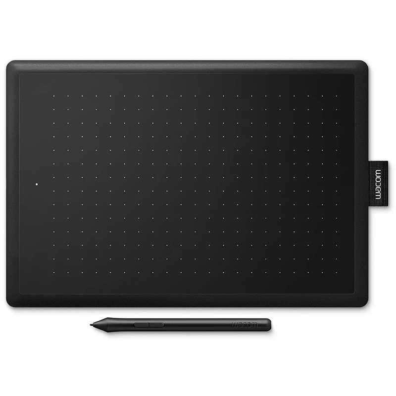 Wacom One by Small Grafiktablett Schwarz 2540 lpi 152 x 95 mm USB