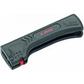 Abisolierzange Cimco 120009 – Abisolieren 4 mm–15 mm, Kunststoffgriff, schwarz/rot