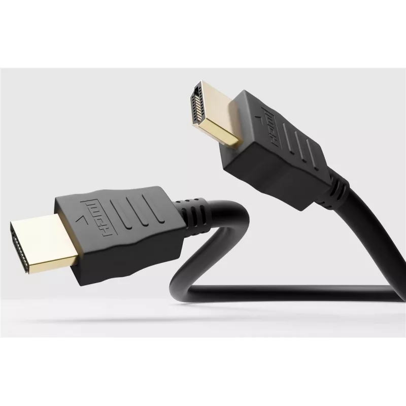 Goobay 60627 High Speed HDMI-Kabel mit Ethernet, 4K/60Hz, Schwarz | HDMI | 15 m