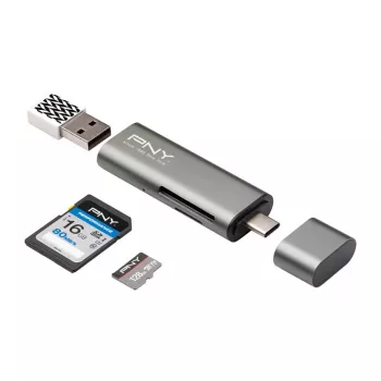 Kartenleser PNY R-TC-UA-3N1E01-RB