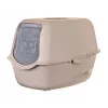 Katzentoilette DIAMENTIQ BAYA, Kunststoff, umkehrbare Türen, 55,5×40×38,7 cm, beige