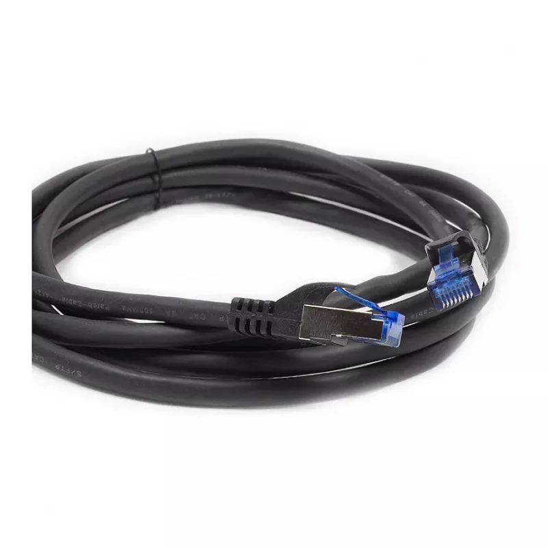Good Connections Cat.6A Patchkabel SmartFLEX HF Schwarz 1,5m
