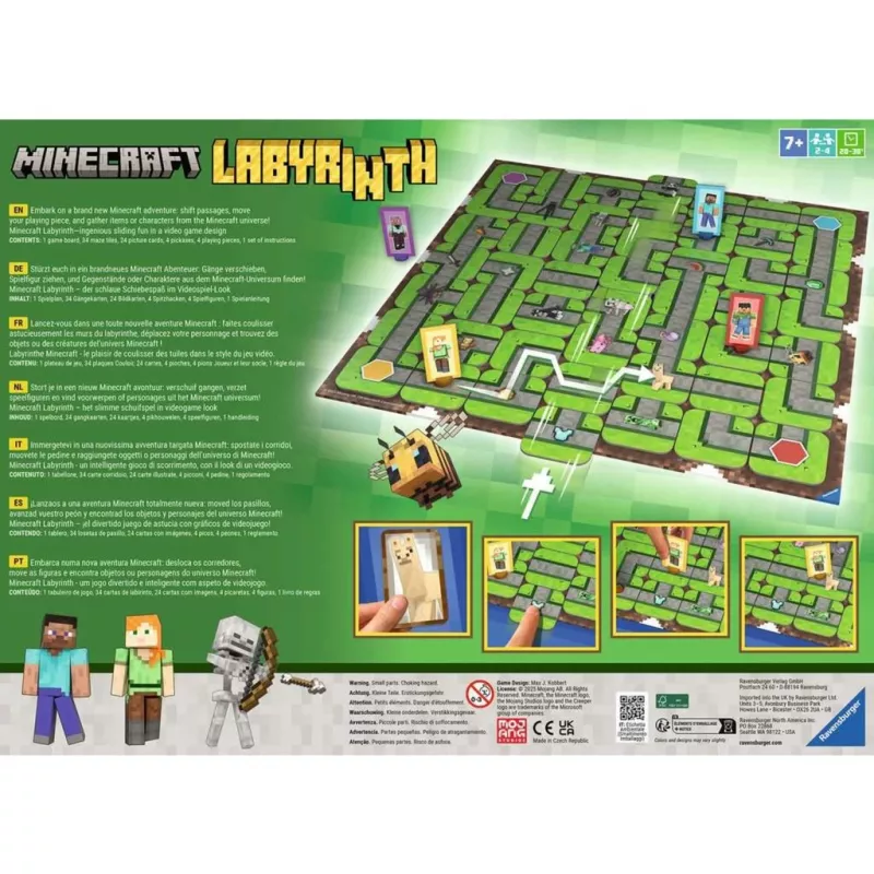 Minecraft Labyrinth, Brettspiel